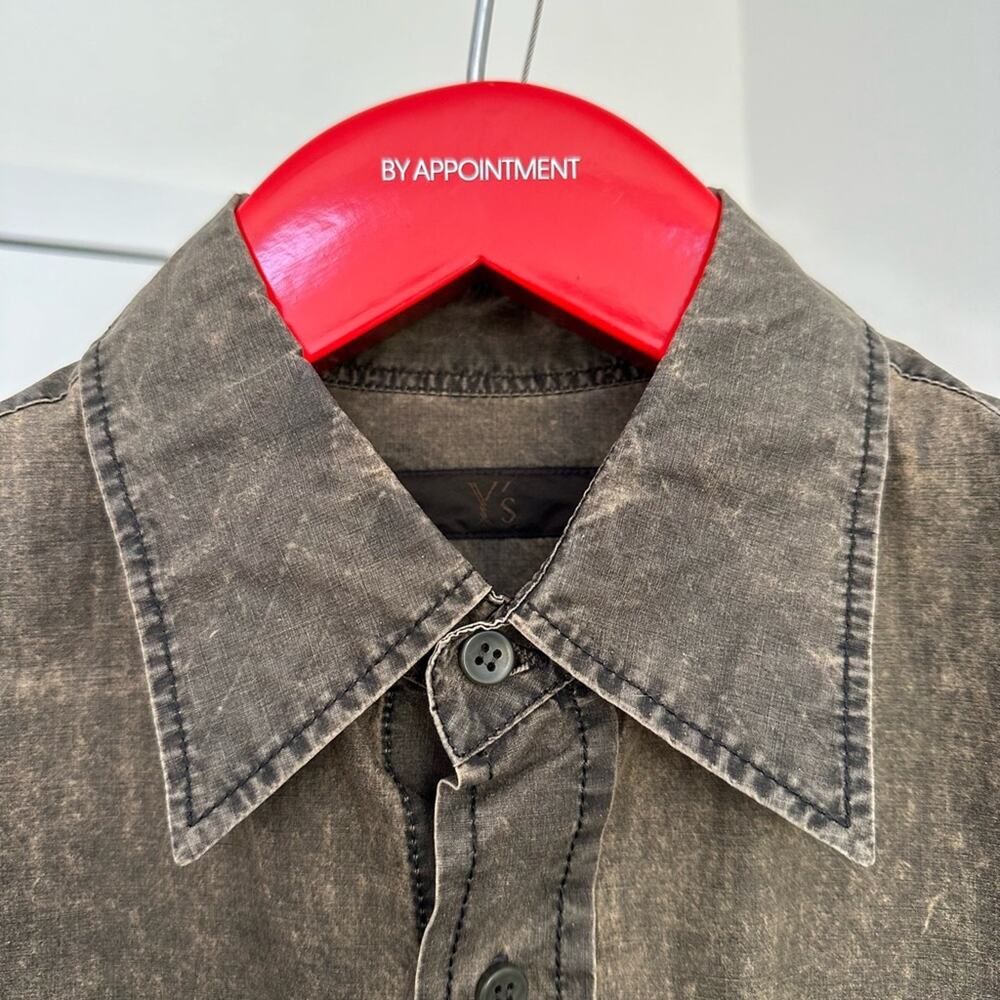 Y’s cotton pigment shirt